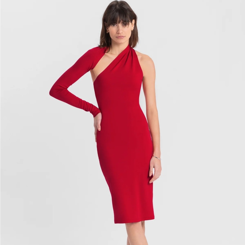 Manhattan One Shoulder Gown